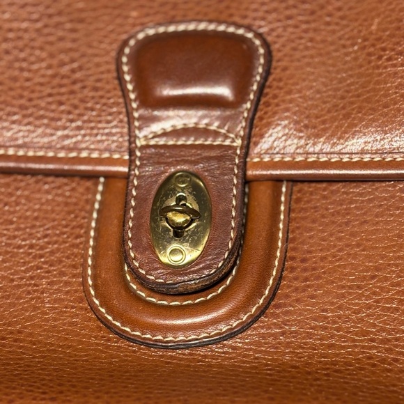 Coach Sheridan Mayfield Brown Pebbled‎ Leather Crossbody Bag - Picture 3 of 14